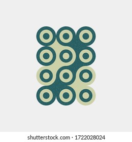 Colour Dots Universe Logo art design illustration