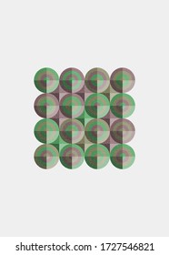 Colour Dots Universe Logo art design illustration