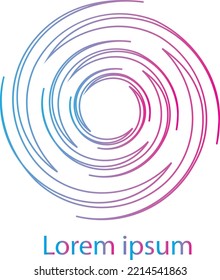 Colour Full Circled Vector Logo 