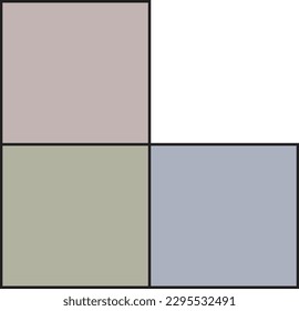 Colour Full Three Box T Shirt Design