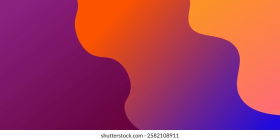 Colour full wave pattern shape abstract background vector illustration 