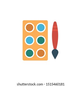 colour glyph flat vector icon