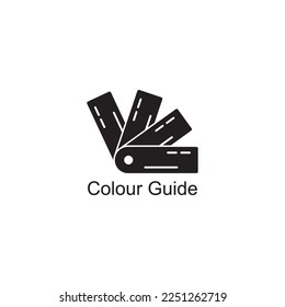 colour guide icon , palette icon