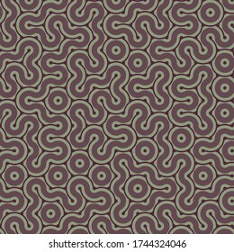 Colour Hehagon Tile Connection art background design illustration