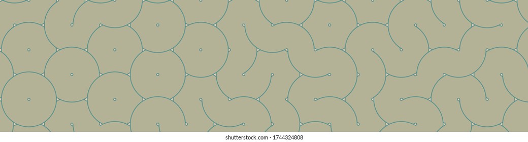 Colour Hehagon Tile Connection art background design illustration