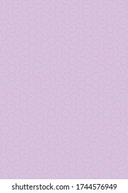Colour Hehagon Tile Connection art background design illustration