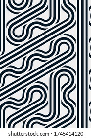Colour Hexagon Tile Connection art background design illustration