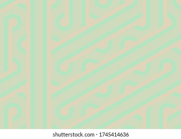 Colour Hexagon Tile Connection art background design illustration