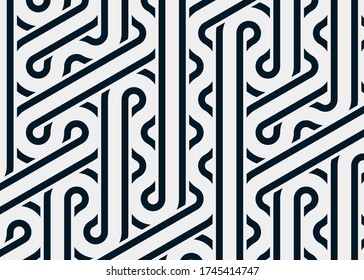 Colour Hexagon Tile Connection art background design illustration