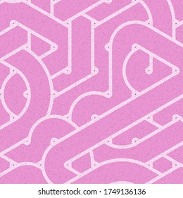 Colour Hexagon Tile Connection art background design illustration
