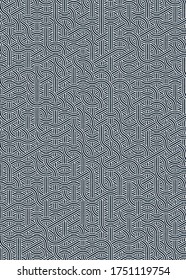 Colour Hexagon Tile Connection art background design illustration