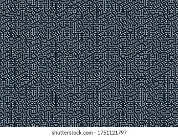 Colour Hexagon Tile Connection art background design illustration