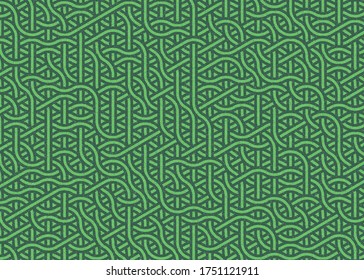 Colour Hexagon Tile Connection art background design illustration