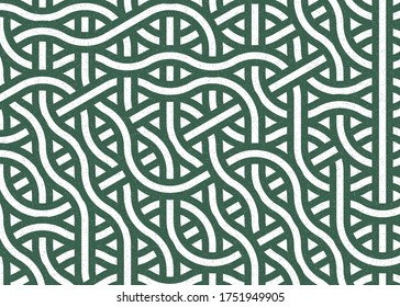 Colour Hexagon Tile Connection art background design illustration