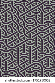 Colour Hexagon Tile Connection art background design illustration