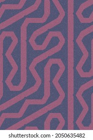 Colour Hexagon Tile Connection art background design illustration