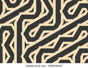Colour Hexagon Tile Connection art background design illustration