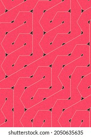Color Hexagon Tile Connection ilustración de diseño de fondo