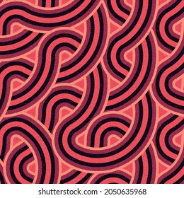 Colour Hexagon Tile Connection art background design illustration