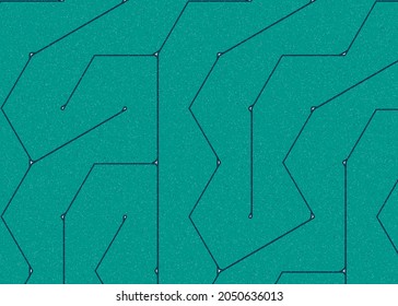 Color Hexagon Tile Connection ilustración de diseño de fondo