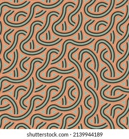 Colour Hexagon Tile Connection art background design illustration