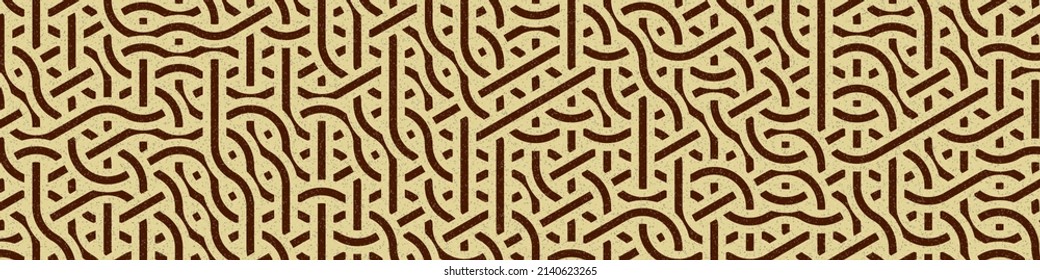 Colour Hexagon Tile Connection art background design illustration