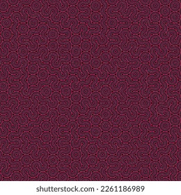 Colour Hexagon Tile Connection art background design illustration