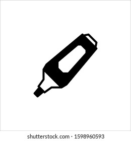 Colour Marker Vector Solid Icon Eps10