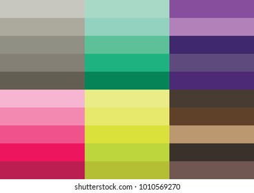 colour palette vector illustration