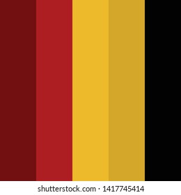 colour palette vector illustration set