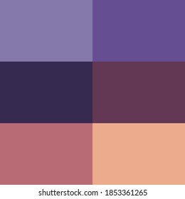 conjunto de ilustraciones vectoriales de paleta de colores