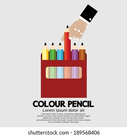 Colour Pencils Vector Illustration