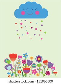 Colour rain