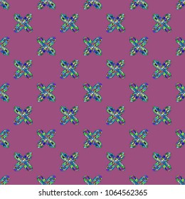 Colour seamless pattern with cooperated earth globe.