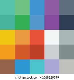 colour set palette vector illustration