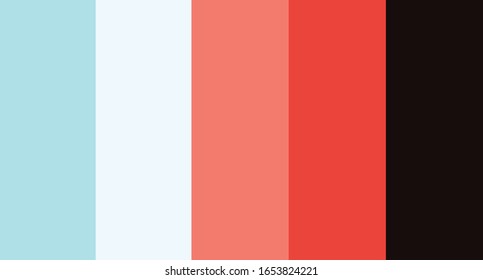 colour set palette vector illustration