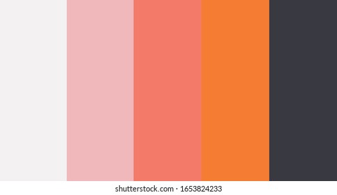 ilustración vectorial de paleta de colores
