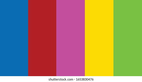 colour set palette vector illustration