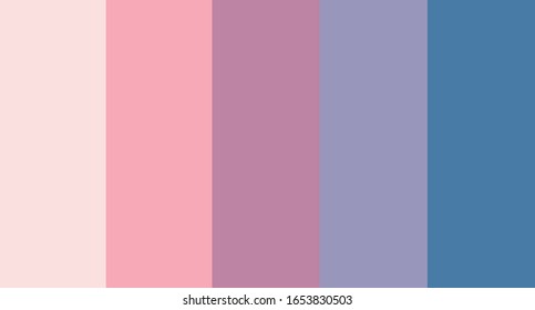 colour set palette vector illustration