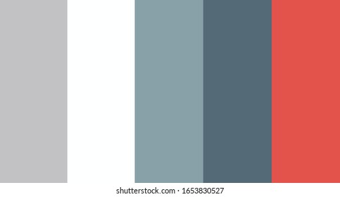 Vektorillustration mit Farbpalette