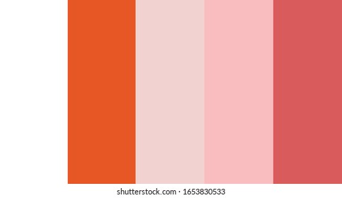 colour set palette vector illustration