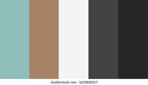 colour set palette vector illustration
