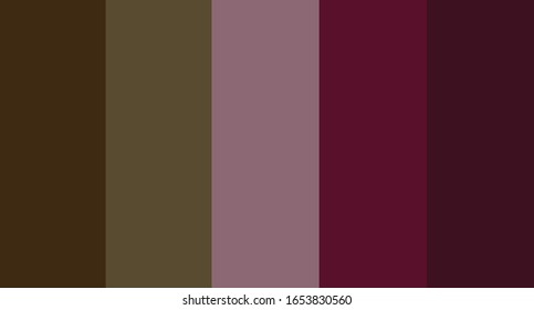 colour set palette vector illustration