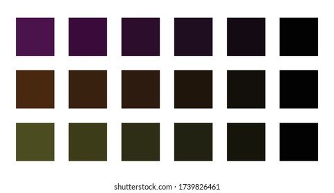 Farbpalette Vektorgrafik