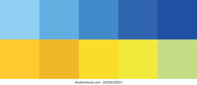 Farbpalette, Vektorgrafik