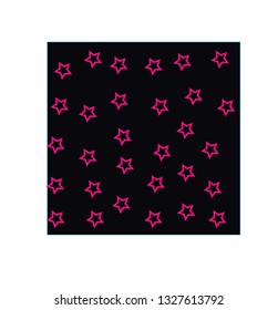 Colour Star Vector Banner