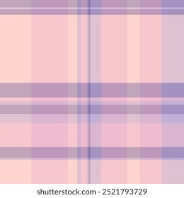 Colour tartan check plaid, primary pattern fabric vector. Scotland textile texture background seamless in light and pastel colors palette.