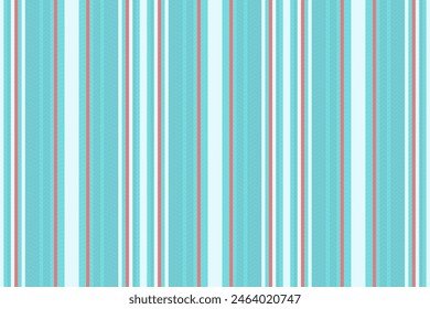 Colour texture fabric lines, royalty textile vector vertical. Happy stripe background seamless pattern in light and cyan colors.