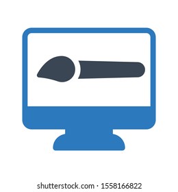 colour vector glyph colour icon