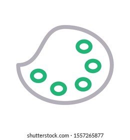 colour vector colour line icon